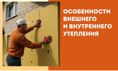 Какие особенности внешнего и внутреннего утепления в Саянске