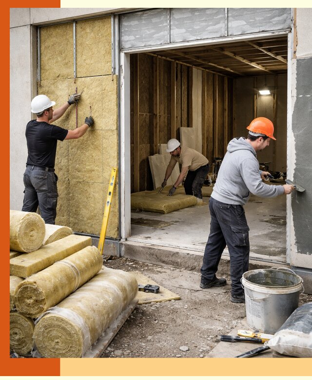 Утепление торгового павильона в Саянске — качественно и энергоэффективно