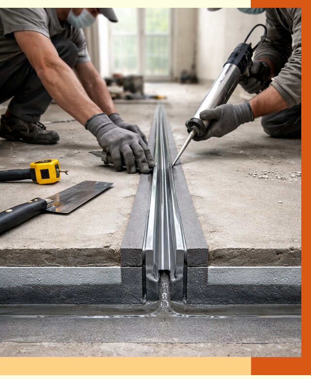 Гидроизоляция деформационного шва в Саянске от 7631 руб. под ключ | ТепломастерСск